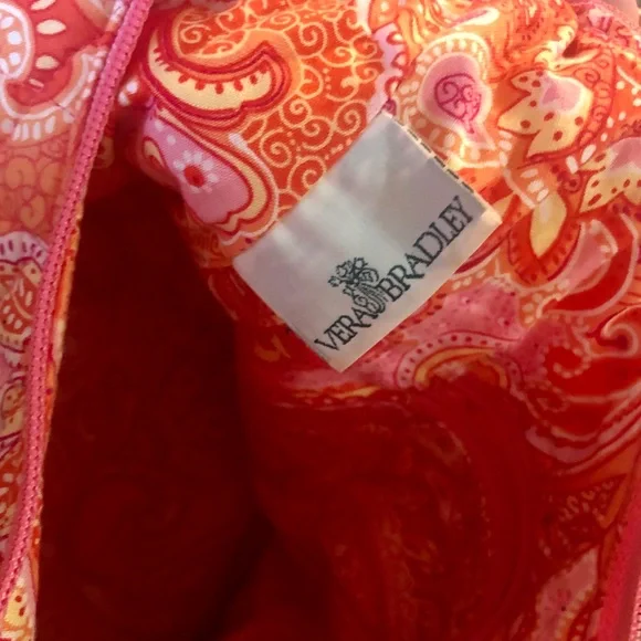 Vera Bradley Large hobo shoulder bag in Sherbet - Picture 7 of 8